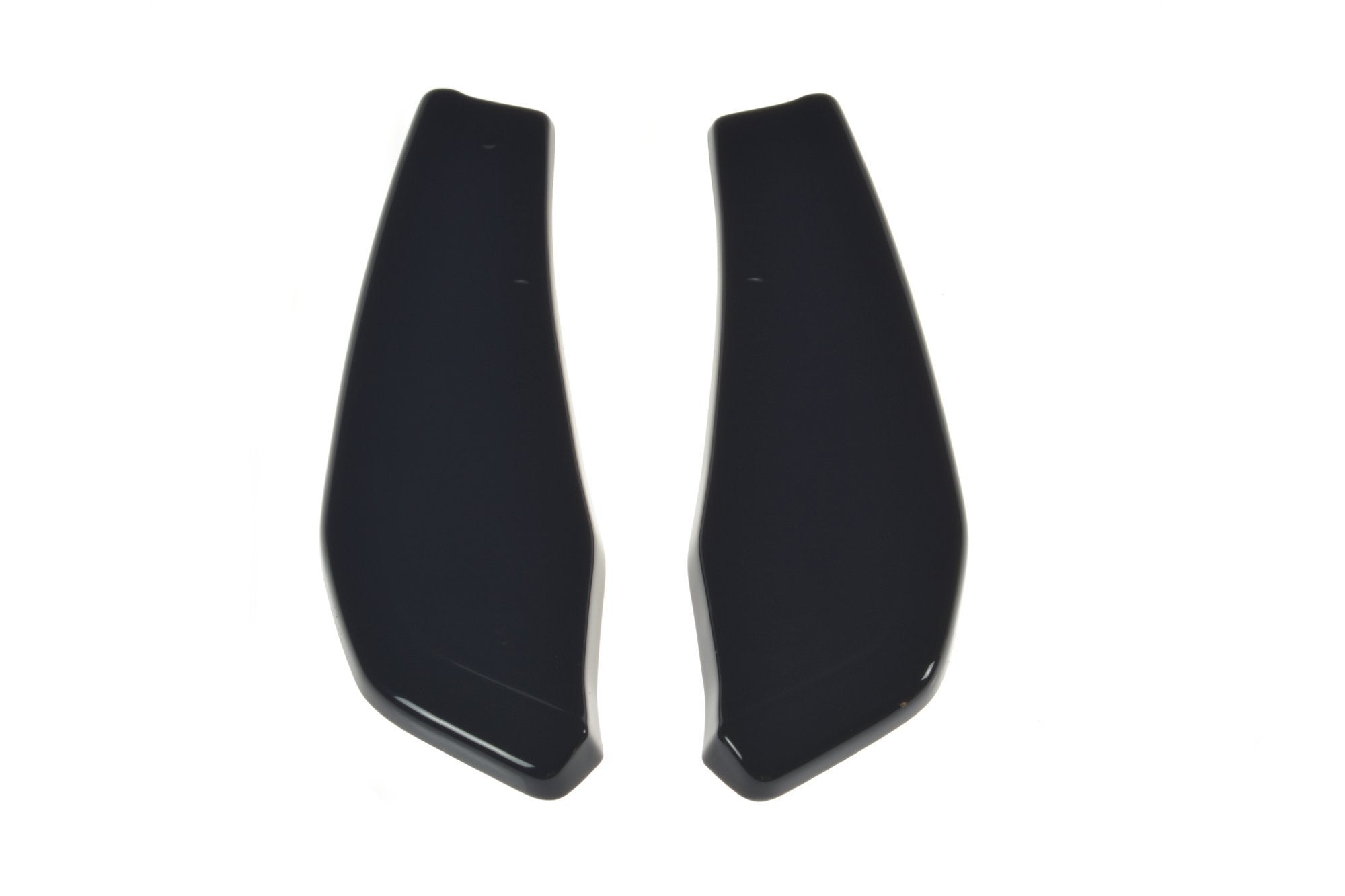 Maxton Design Heck Ansatz Flaps Diffusor passend für BMW X4 M40i G02 schwarz Hochglanz