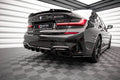 Maxton Design Heck Ansatz Flaps Diffusor V.3 passend für BMW M340i / M-Paket G20 / G21 schwarz Hochglanz