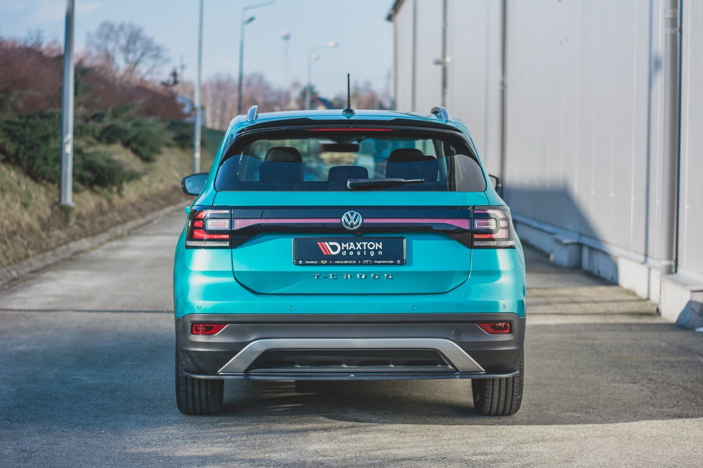 Maxton Design Heckansatz VW T-Cross schwarz Hochglanz für Volkswagen T-Cross Mk1