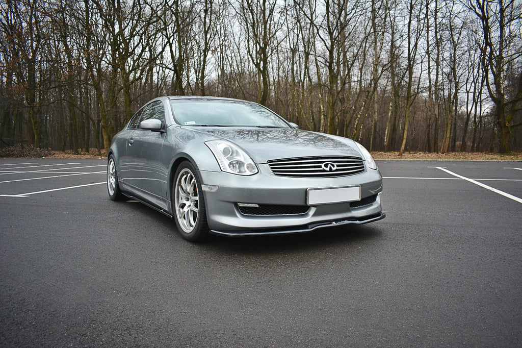 Maxton Design Front Ansatz V.1 für INFINITI G35 COUPE schwarz matt