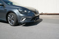 Maxton Design Street+ Spoilerlippe Front Ansatz passend für Renault Megane Mk.4 GT-Line schwarz Hochglanz