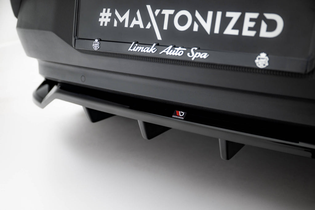 Maxton Design Street+ Mittlerer Diffusor RACE passend für Volvo EX30 Mk1 schwarz Hochglanz