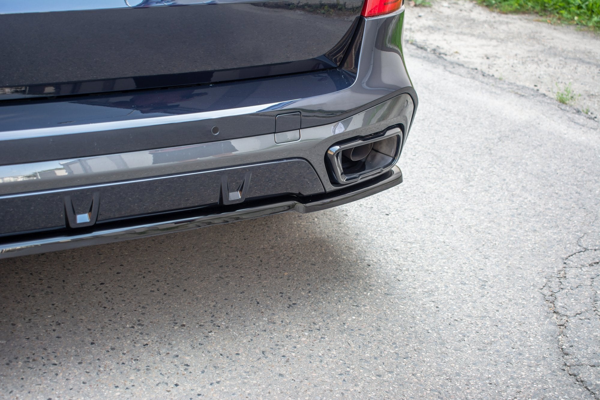 Maxton Design Heckansatz BMW X5 G05 M Paket schwarz Hochglanz für BMW X5 G05