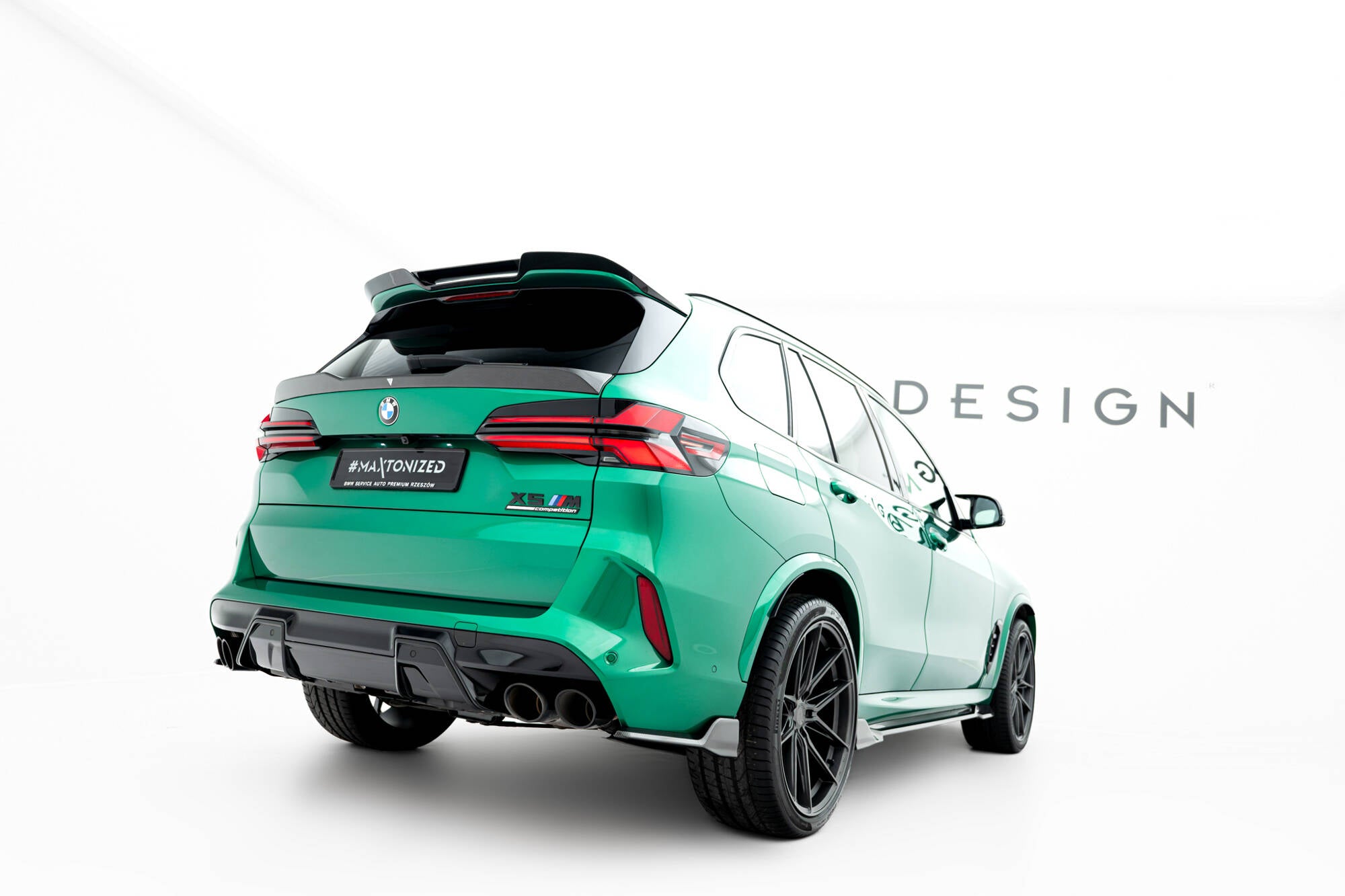 Maxton Design Prepreg Carbon Fiber Heckklappenspoiler (Niedriger) BMW X5 M-Paket G05 für BMW X5 G05