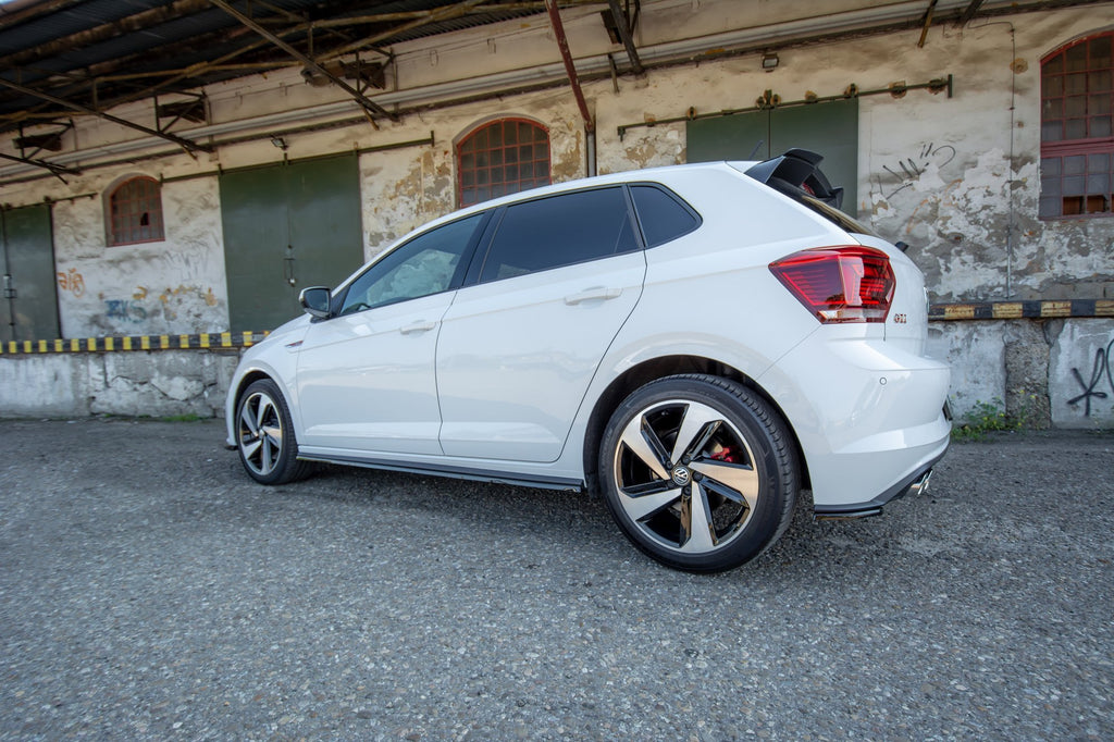 Maxton Design Side Skirts Diffusers VW Polo GTI / R-line Mk6 für Volkswagen Polo Mk6