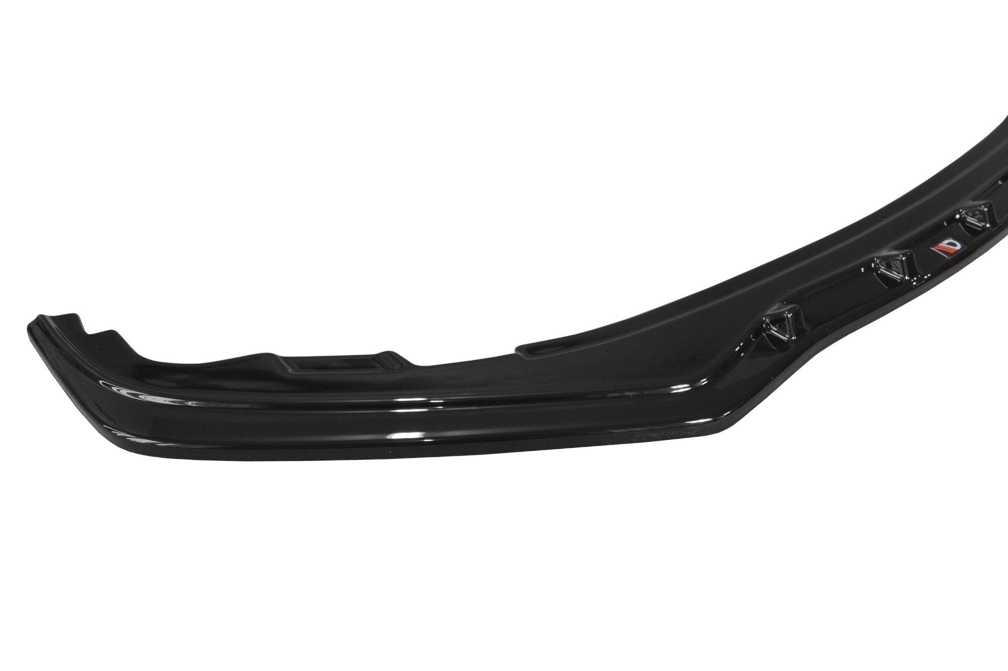 Maxton Design Street+ Spoilerlippe Front Ansatz V.3 passend für Toyota GT86 Facelift schwarz Hochglanz