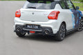 Maxton Design Diffusor Heck Ansatz passend für Heckschürze passend für SUZUKI SWIFT 6 SPORT