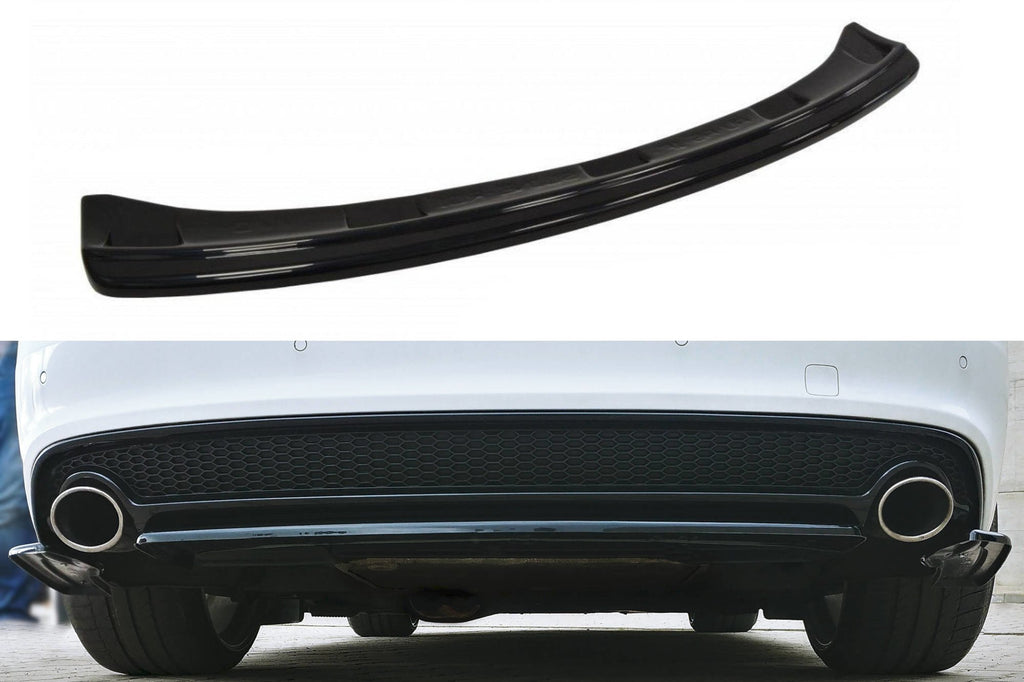 Maxton Design Heckansatz Audi A5 S-Line 8T Facelift schwarz Hochglanz für Audi A5 / S5 / RS5
