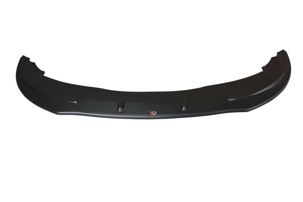 Maxton Design Street+ Spoilerlippe Front Ansatz passend für Audi A6 S-Line C6 FL schwarz Hochglanz