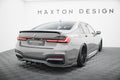 Maxton Design Prepreg Carbon Fiber Rear Splitter BMW 7 M-Paket G11 / G12 Facelift für BMW 7er G11