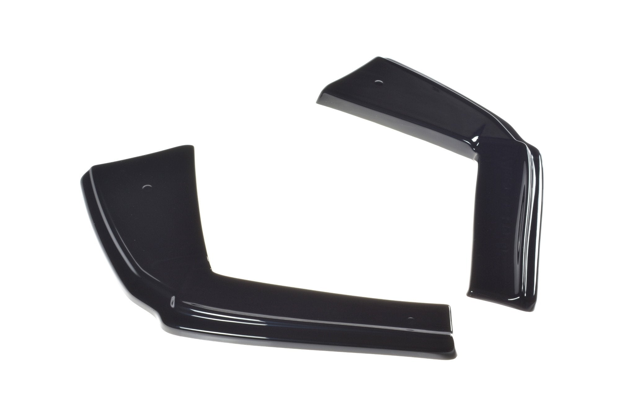 Maxton Design Heck Ansatz Flaps Diffusor passend für ALFA ROMEO GIULIA VELOCE schwarz Hochglanz