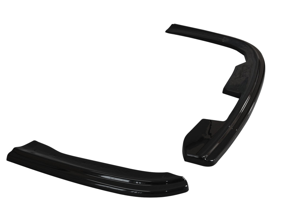 Maxton Design Heck Ansatz Flaps Diffusor passend für Skoda Octavia RS Limousine / Combi Mk2 / Mk2 Facelift schwarz Hochglanz