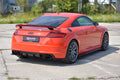 Maxton Design Heck Ansatz Flaps Diffusor passend für Audi TT RS 8S schwarz Hochglanz