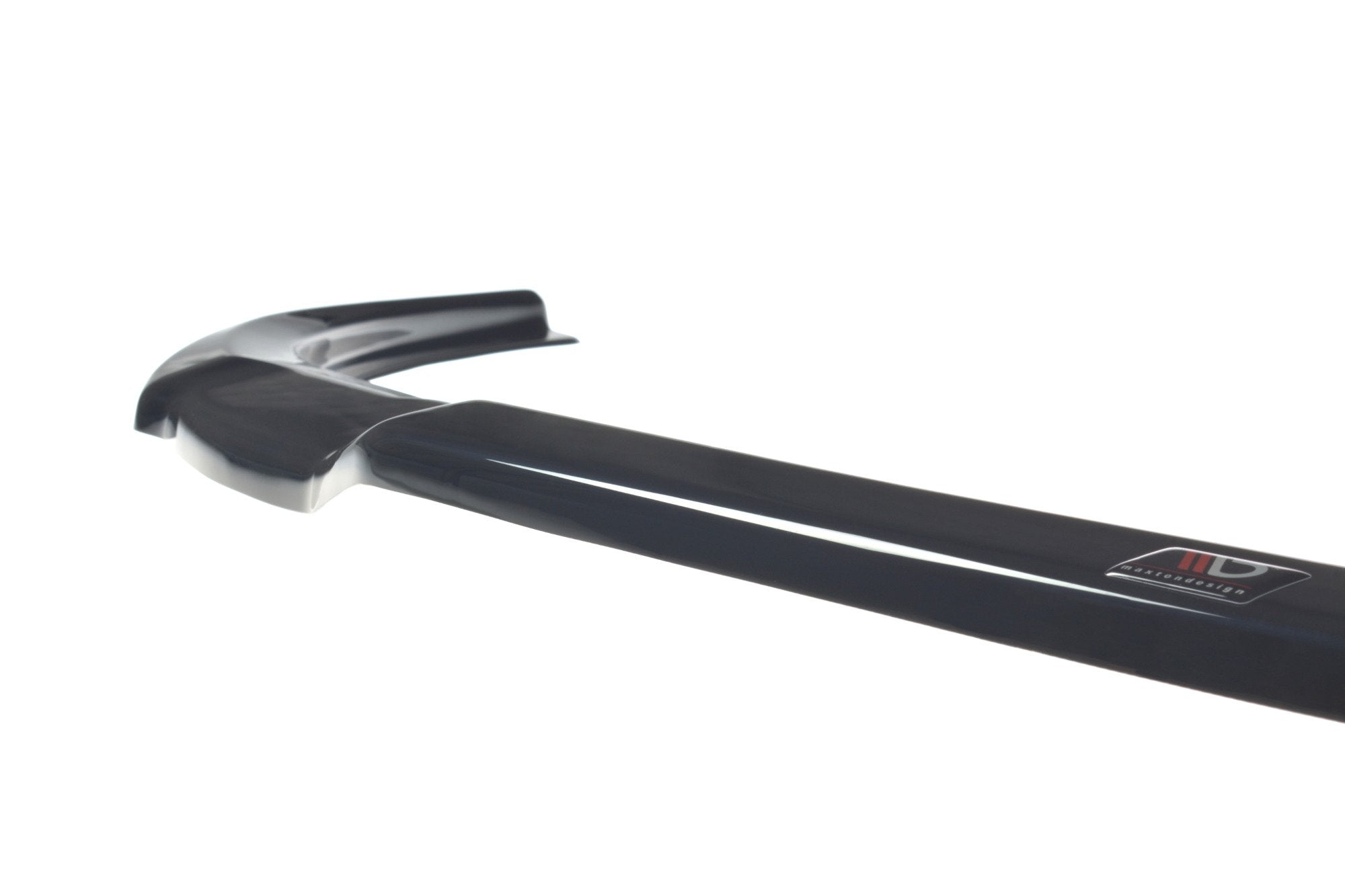 Maxton Design Street+ Spoilerlippe Front Ansatz V.2 passend für Hyundai Tucson Mk3 Facelift schwarz Hochglanz