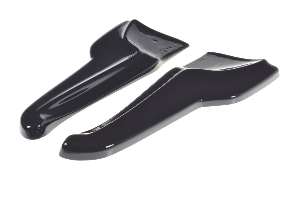 Maxton Design Heck Ansatz Flaps Diffusor V.2 passend für TESLA MODEL X schwarz Hochglanz