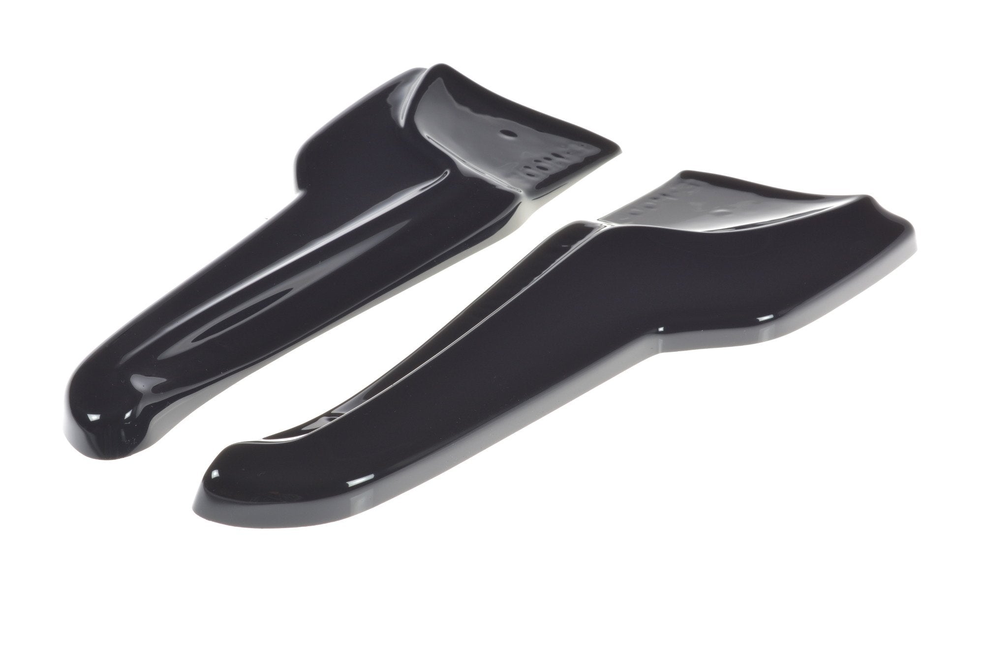 Maxton Design Heck Ansatz Flaps Diffusor V.2 passend für TESLA MODEL X schwarz Hochglanz