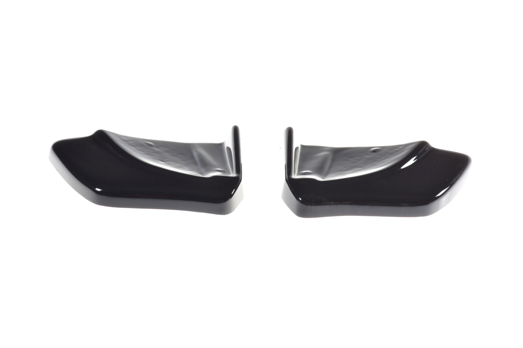 Maxton Design Heck Ansatz Flaps Diffusor passend für Abarth 500 Mk1 schwarz Hochglanz
