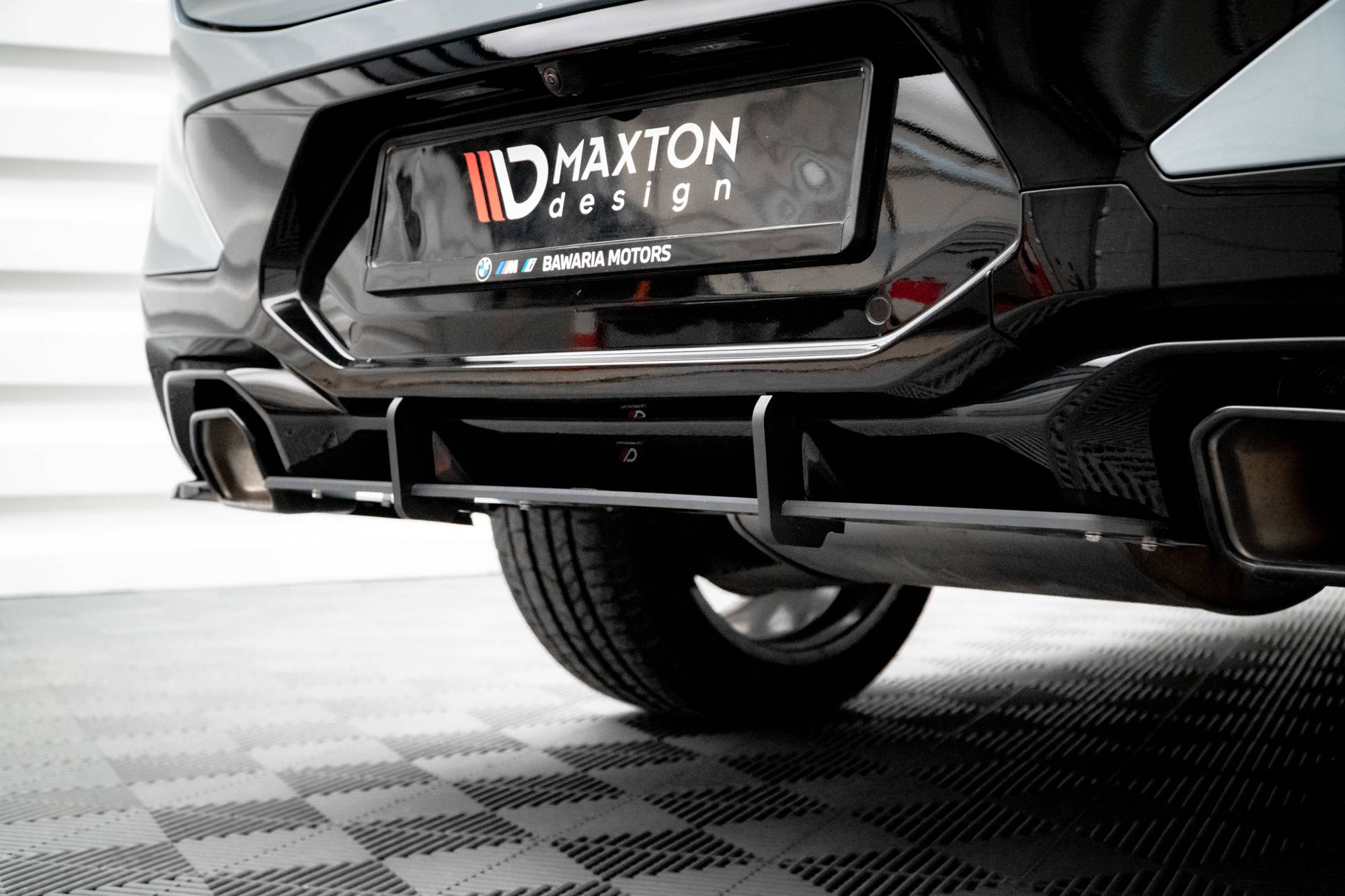 Maxton Design Street Pro Heckschürze passend für BMW X4 M-Paket G02 Facelift