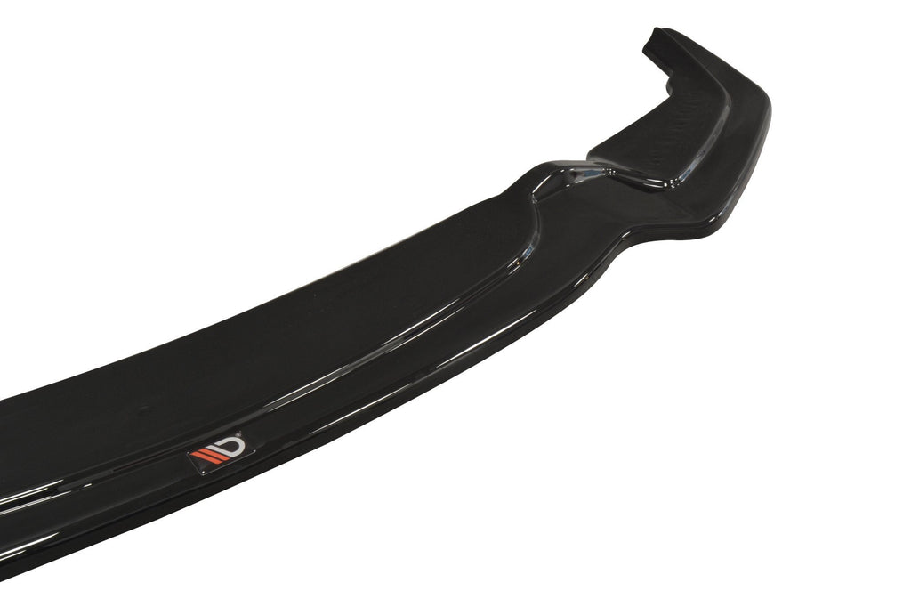 Maxton Design Street+ Spoilerlippe Front Ansatz passend für BMW M2 (F87) COUPÉ schwarz Hochglanz