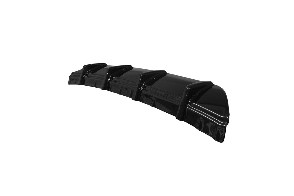 Maxton Design Diffusor Heck Ansatz passend für Mercedes SLK R172 schwarz Hochglanz