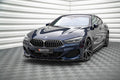 Maxton Design Street+ Spoilerlippe Front Ansatz V.4 passend für BMW 8 Coupe M-Paket G15 / 8 Gran Coupe M-Paket G16 schwarz Hochglanz