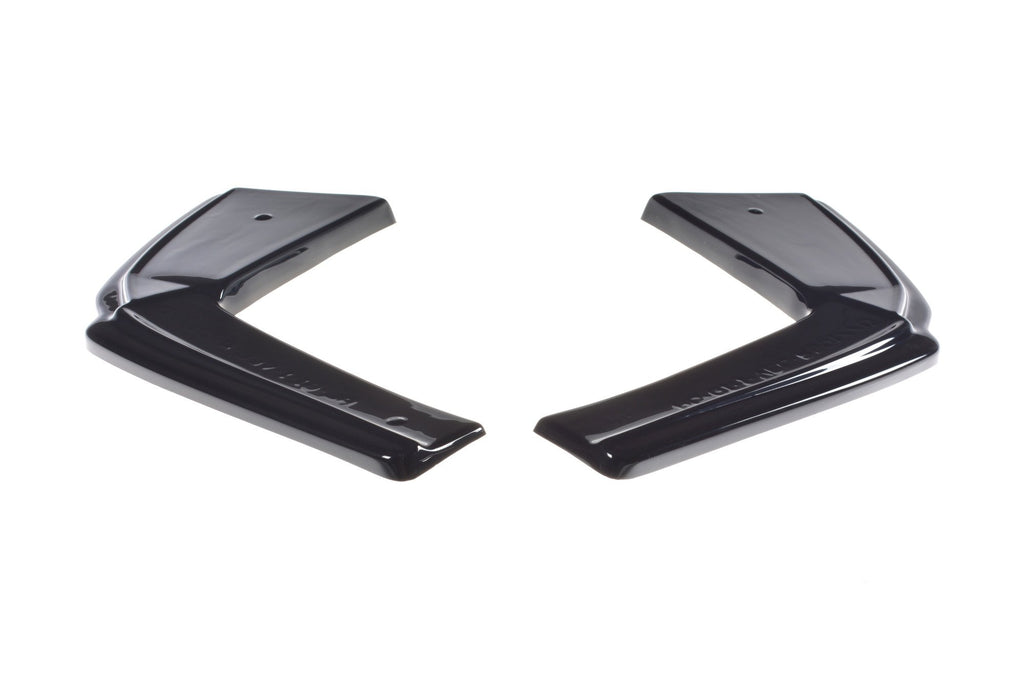 Maxton Design Heck Ansatz Flaps Diffusor passend für ALFA ROMEO GIULIA VELOCE schwarz Hochglanz