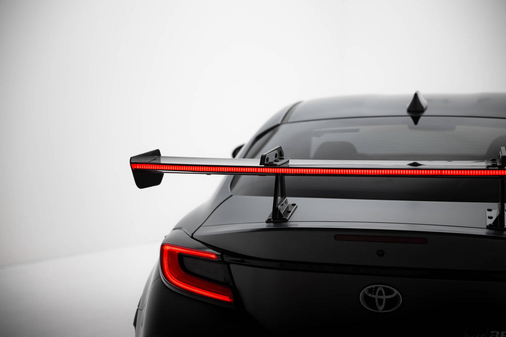 Maxton Design Carbon Spoiler With Upper Swan Mounting + LED Toyota GR86 / Subaru BRZ Mk2 für Toyota GR86 Mk1
