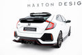 Maxton Design Street Pro Heck Ansatz Flaps Diffusor passend für Honda Civic Sport Mk 10