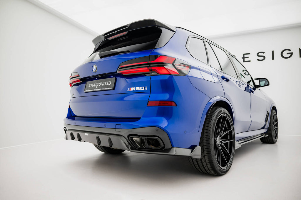 Maxton Design Prepreg Carbon Fiber Diffusor Heck Ansatz passend für BMW X5 M-Paket G05