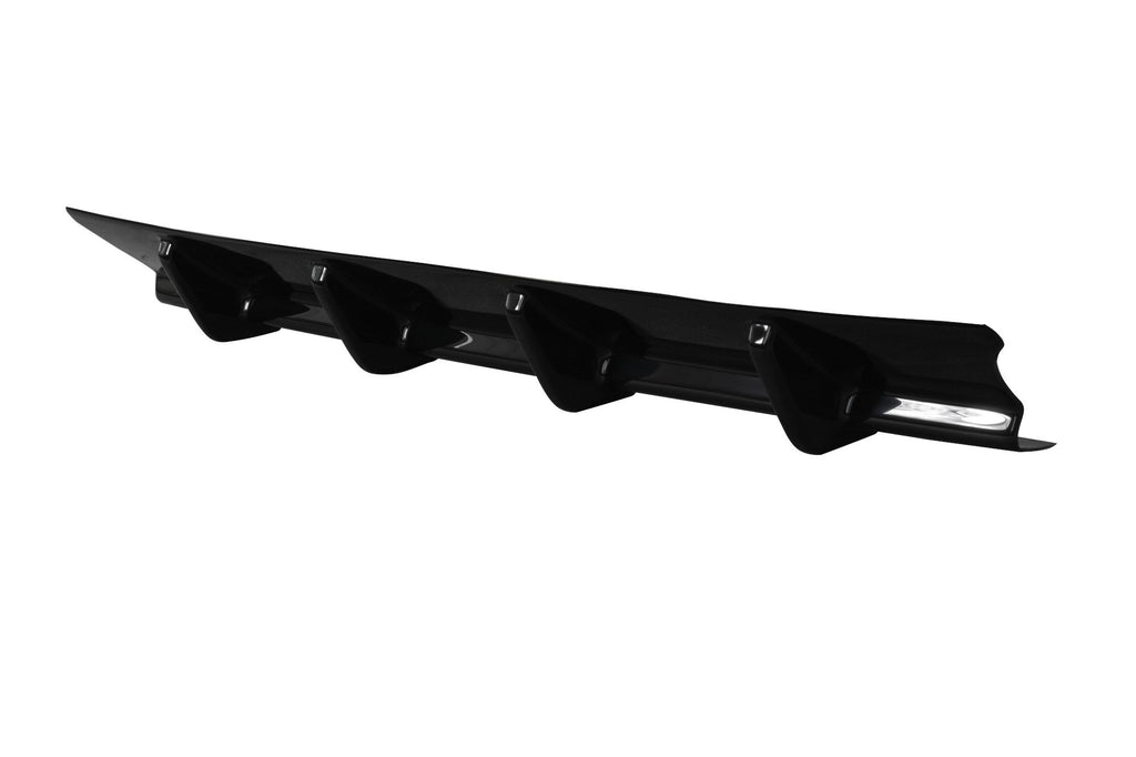 Maxton Design Diffusor Heck Ansatz passend für Mercedes E63 AMG W212 schwarz Hochglanz