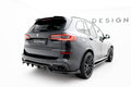 Maxton Design Spoiler CAP passend für for V.1 BMW X5 G05 M-Paket schwarz Hochglanz