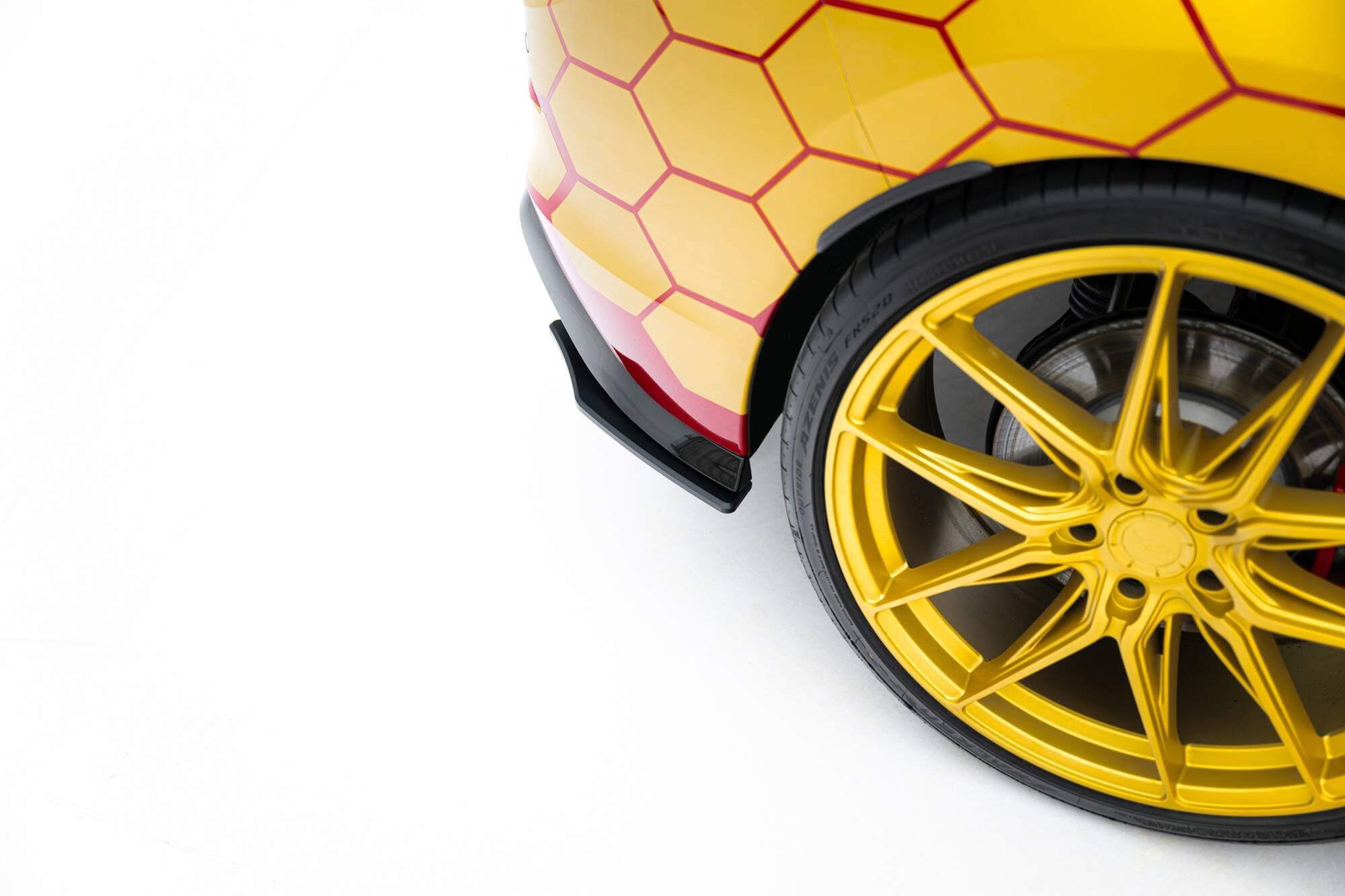 Maxton Design Street Pro Heck Ansatz Flaps Diffusor passend für VW Golf GTI Clubsport Mk8 Facelift