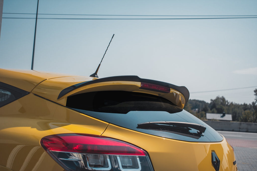 Maxton Design Spoiler CAP passend für Renault Megane 3 RS schwarz Hochglanz