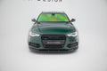 Maxton Design Street+ Spoilerlippe Front Ansatz V.3 passend für Audi A6 S-line / S6 C7 schwarz Hochglanz