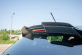 Maxton Design Spoiler CAP passend für VW Polo GTI / R-line Mk6 schwarz Hochglanz