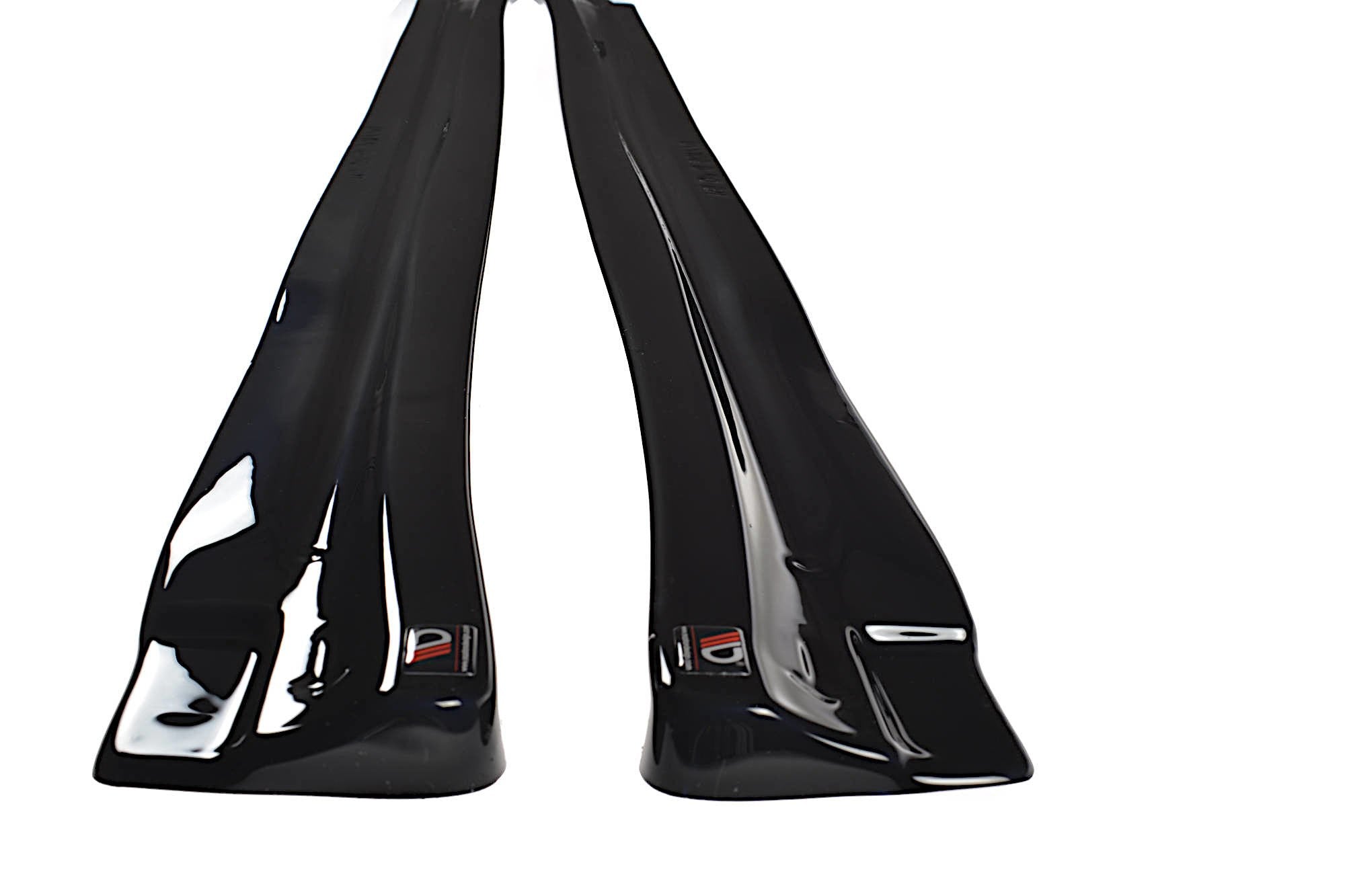 Maxton Design Seitenschweller Ansatz für MASERATI QUATTROPORTE MK.6 vor Facelift schwarz matt