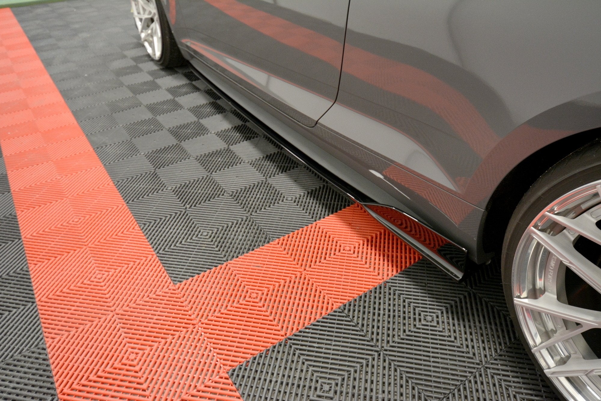 Maxton Design Street+ Seitenschweller Leisten passend für Audi S5 / A5 S-Line F5 Coupe