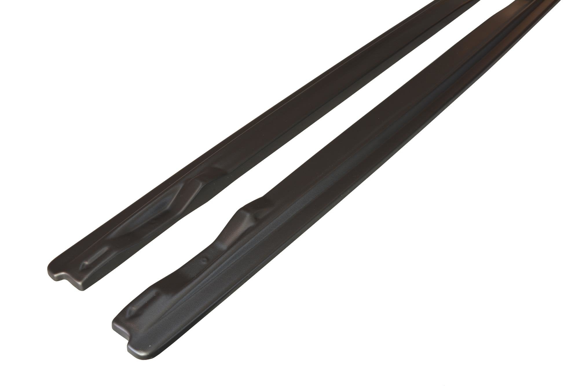 Maxton Design Seitenschweller Ansatz für AUDI A6 C6 S-LINE FL SEDAN schwarz Hochglanz
