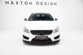 Maxton Design Street+ Spoilerlippe Front Ansatz passend für Mercedes-Benz CLA AMG-Line C117 schwarz Hochglanz