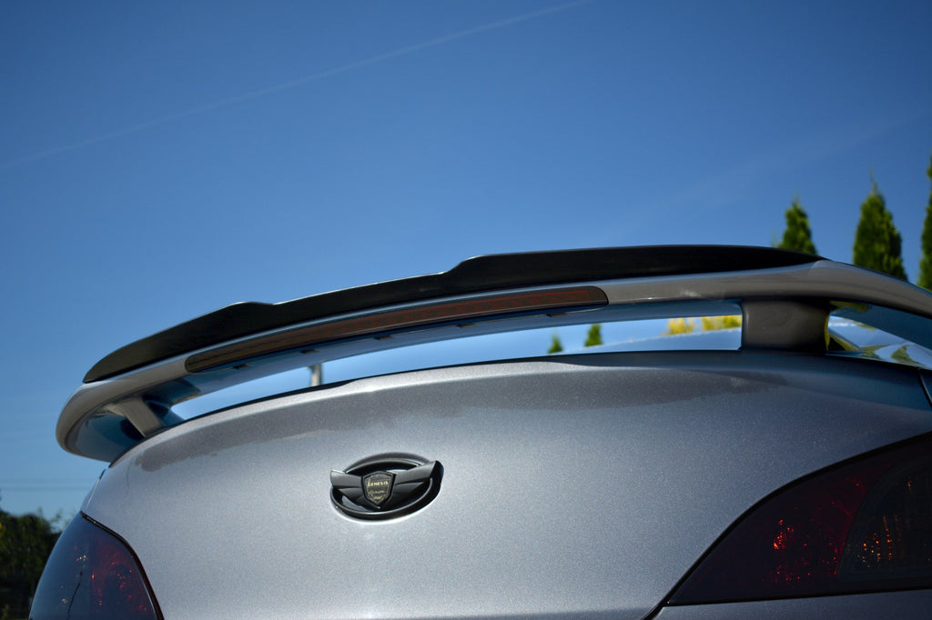 Maxton Design Spoiler CAP passend für HYUNDAI GENESIS COUPÉ MK.1 schwarz Hochglanz