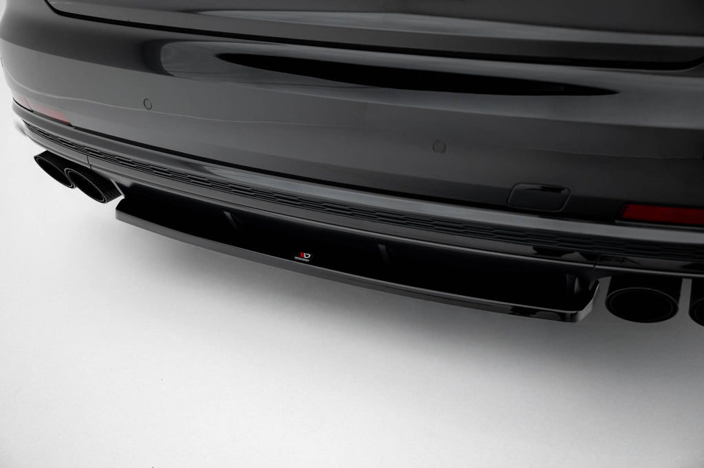 Maxton Design Heckansatz Audi S8 D5 schwarz Hochglanz für Audi A8