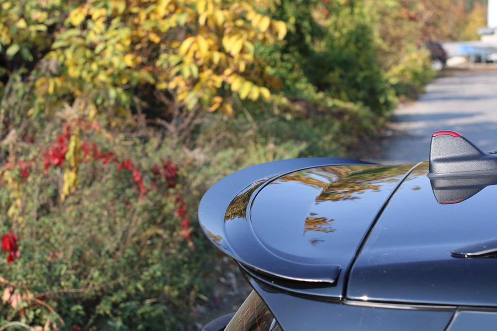 Maxton Design Spoiler CAP V.1 passend für Mini Cooper Clubman John Cooper Works F54 schwarz Hochglanz