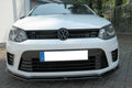 Maxton Design Street+ Spoilerlippe Front Ansatz passend für VW Polo WRC Mk5 schwarz Hochglanz