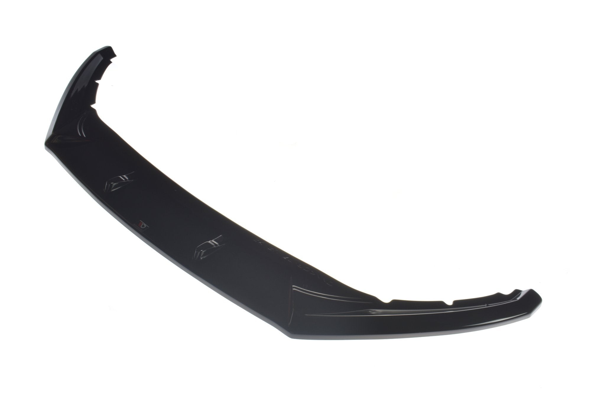 Maxton Design Street+ Spoilerlippe Front Ansatz V.2 passend für Skoda Superb Liftback / Combi Mk3 Facelift schwarz Hochglanz