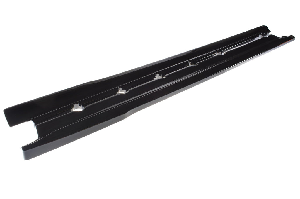 Maxton Design Street+ Seitenschweller Leisten passend für Nissan 350Z schwarz Hochglanz