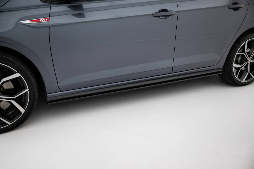 Maxton Design Street Pro Street+ Seitenschweller Leisten passend für VW Polo GTI Mk6 Facelift