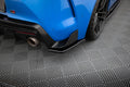 Maxton Design Heck Ansatz Flaps Diffusor V.1 passend für Toyota Supra Mk5 schwarz Hochglanz