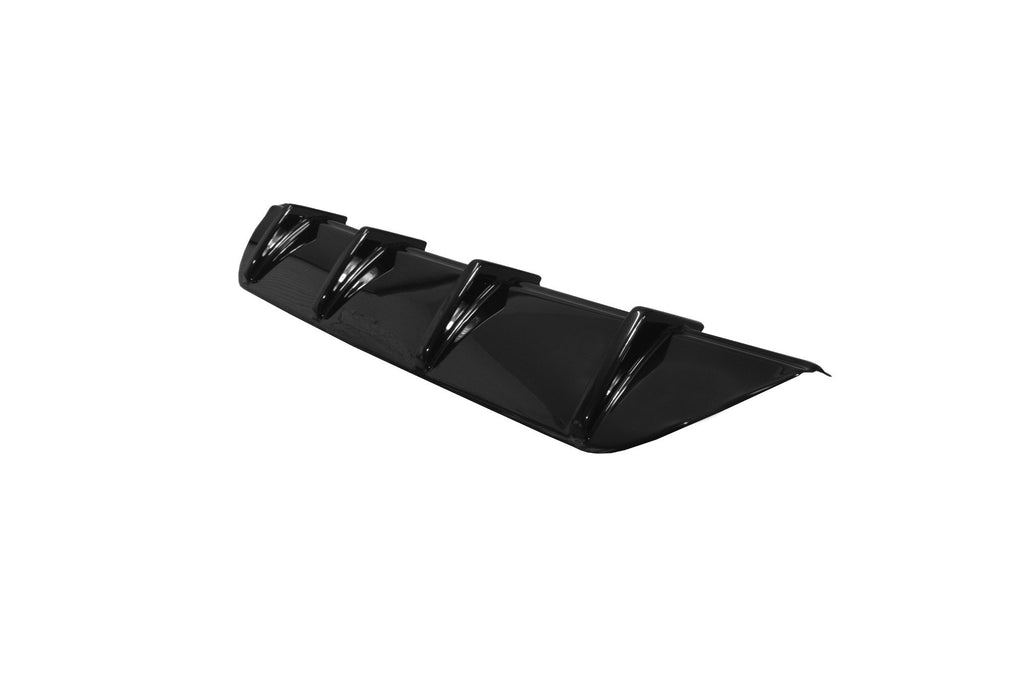 Maxton Design Diffusor Heck Ansatz passend für Mercedes SLK R172 schwarz Hochglanz