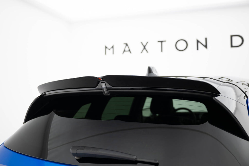 Maxton Design Spoiler CAP passend für Opel Astra Sports Tourer L (MK6) schwarz Hochglanz