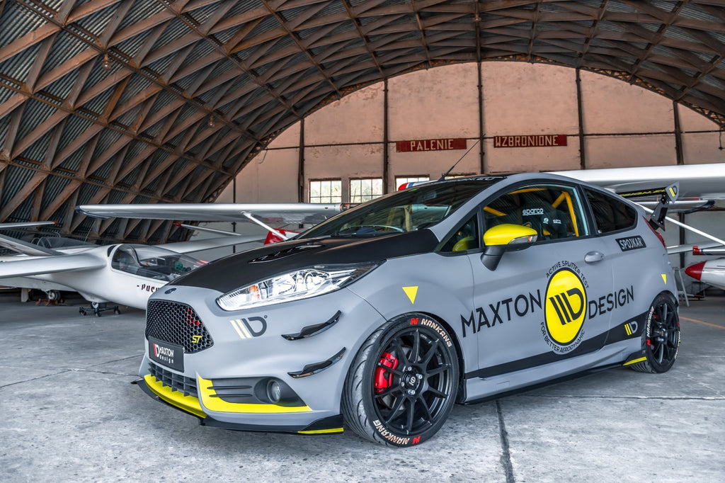 Maxton Design Street+ Seitenschweller Leisten passend für Ford Fiesta 7 ST Facelift